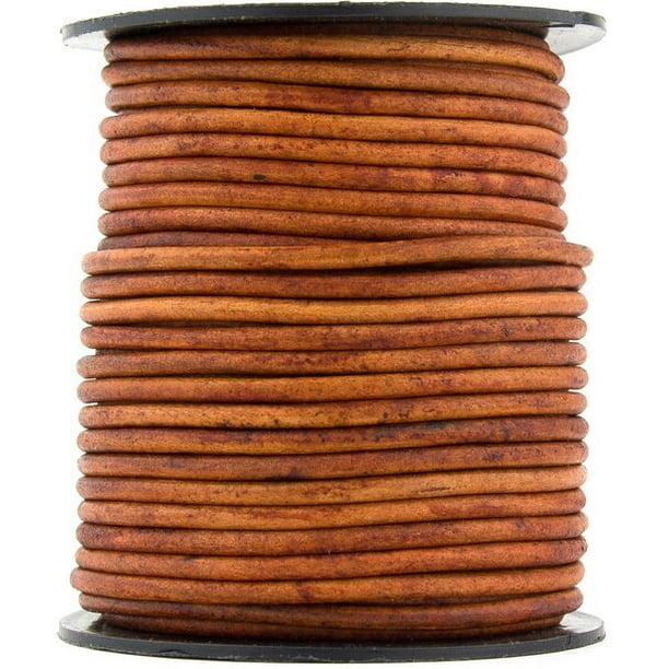 Aqua, 3 Meter 3 Yard Xsotica-Regular Shades Round Leather Cords-1.5 MM Leather Cord Round